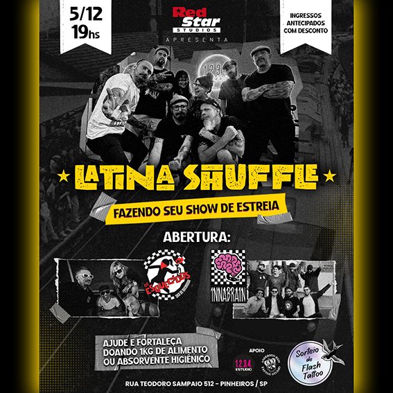 Evento: Latina Shuffle – Show de estréia