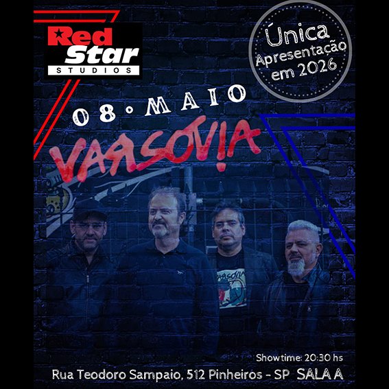 Evento: Varsóvia – Show único em 2026