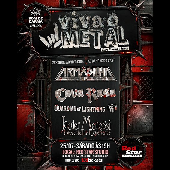 Evento: Viva o Metal – Sessions ao Vivo