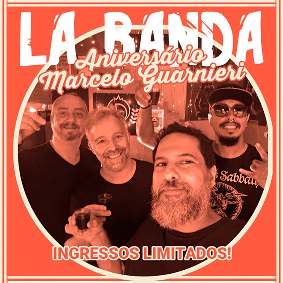 Evento: La Banda 2026 – Aniversário Marcelo Guarnieri