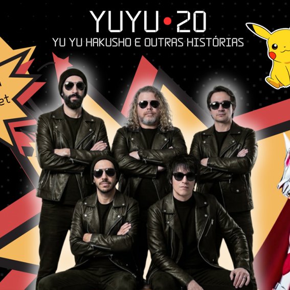 Evento: Yu Yu Hakusho e Outras Histórias – Yuyu20 tour 2026