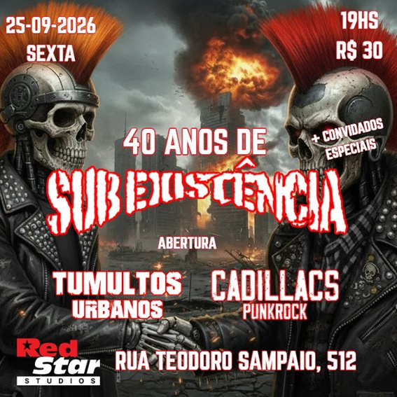 Evento: Subexistência 40 anos